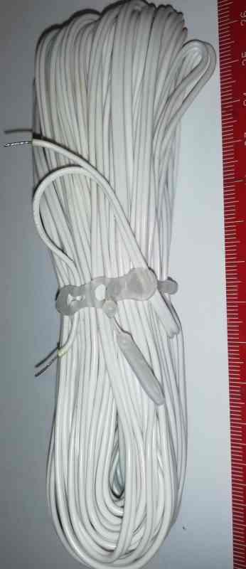 není skladem - svazek dvoj káblik, bílý, cca 95g, dle foto