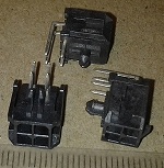 konektor 4pin černý .. balení 54ks za 50Kč