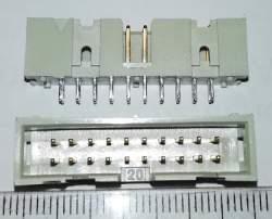 konektor do pl.sp. 20pin .. balení 16ks za 30Kč
