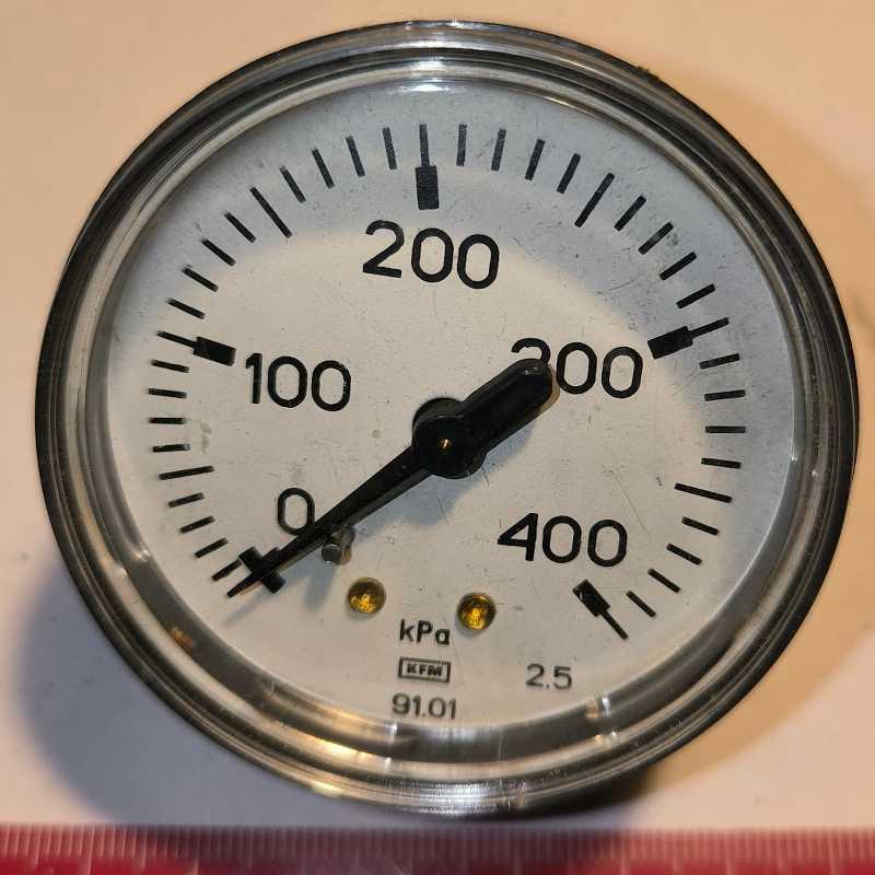manometr 0-400kPa, KFM, 60mm (009)