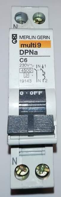 jistič  multi9 DPNa C6 19143