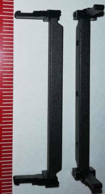 plastová úchytka z samořezných konektorů ( 45mm )  .. balení 100ks za 100Kč