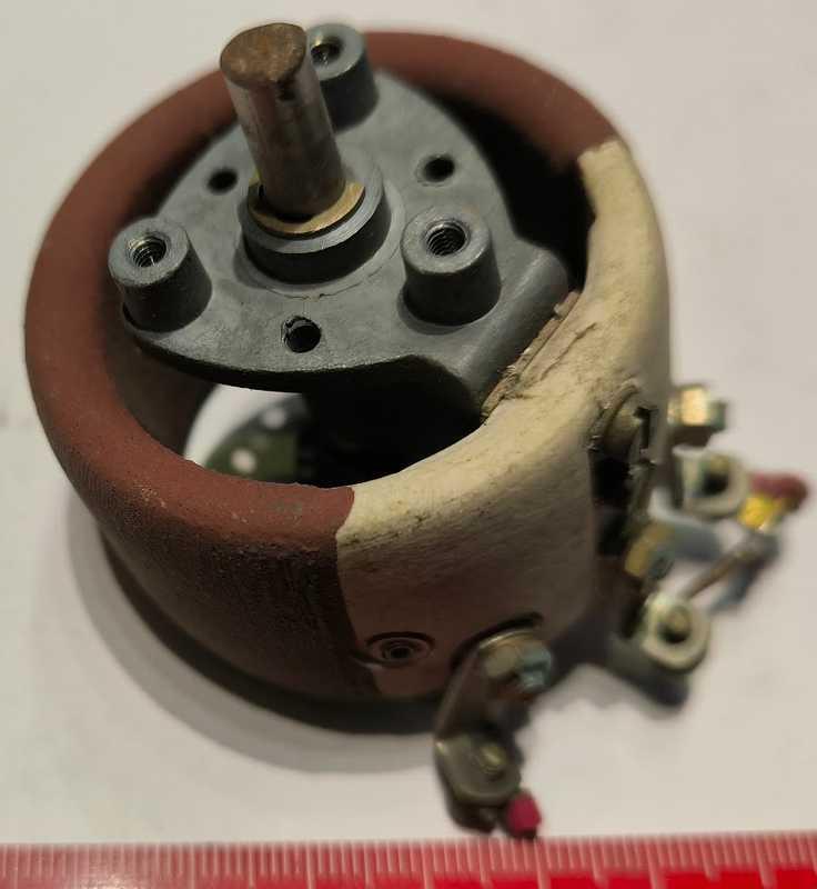 R potenciometr drátoý výkonový 250R 50W  .. použitý / used