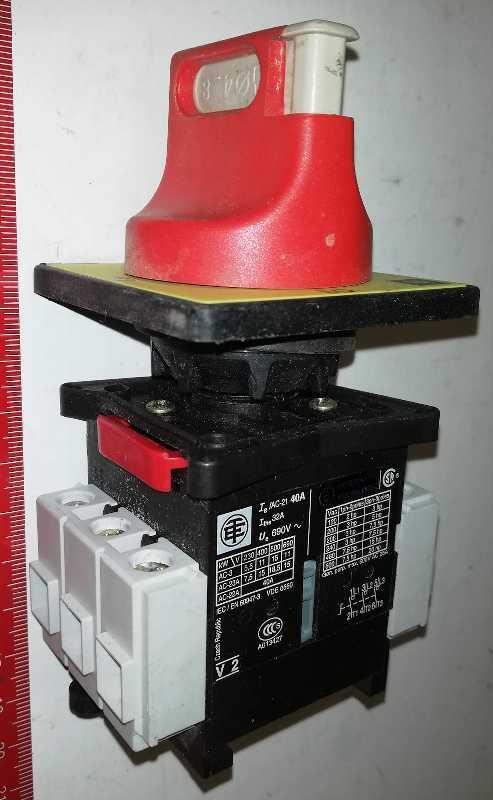 výkonový přepínač V2 40A, neupřesněný typ