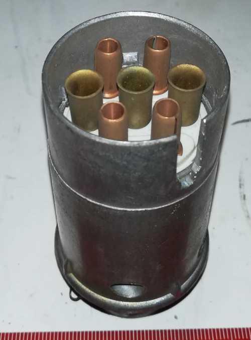 zástrčka na kabel pro připojení přívesu - starý typ - 7pin