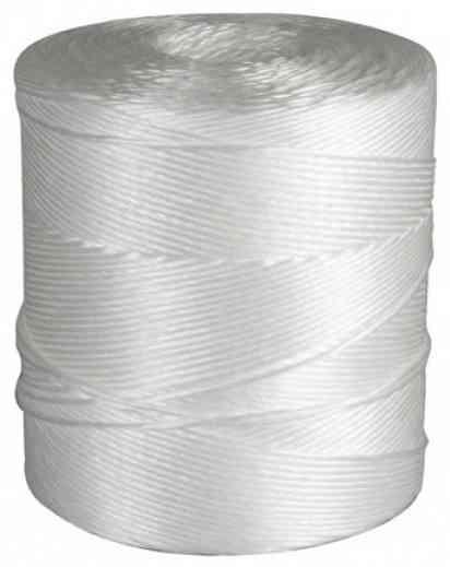 není skladem - Provaz polypropylenový - 5 kg, návin 4000 m, Průměr: 2,3 mm, Barva: bílá