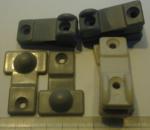 plastové úchytky .. balení 10ks mix za 10Kč