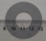 není skladem - plastová podložka 0,4mm tlouštka .. balení 33ks za 15Kč