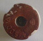 pojistkový dotek keramický 6A .. balení 10ks za 50Kč