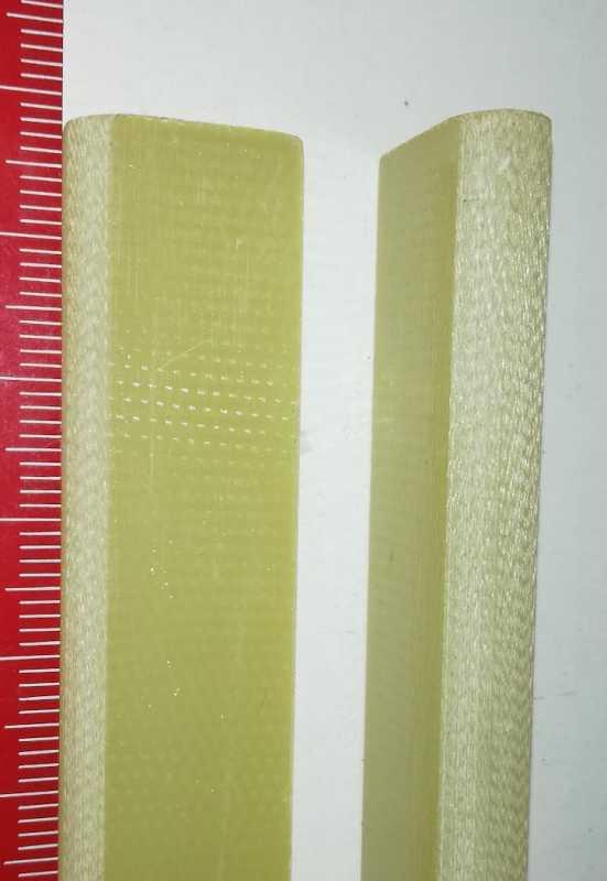 sklotextilová tyčka (119) 185x17x5mm, skošená hrana