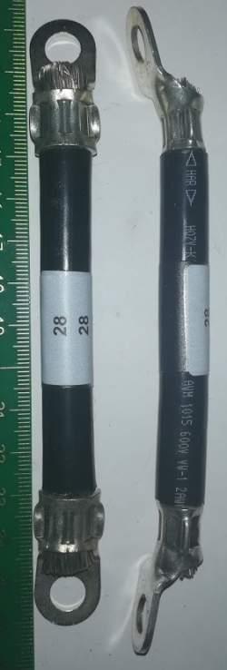 spojka-28 - silnoproudá spojka 13cm .. balení 10ks za 200Kč