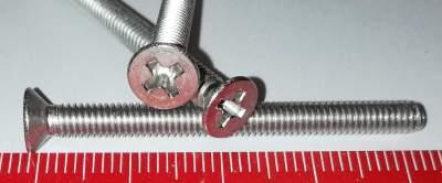 není skladem - šroub M4x45 H , křížová hlava .. balení 200ks za 95Kč