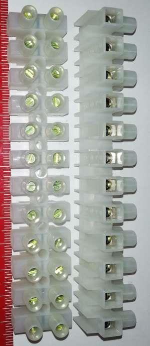 svorkovnice-104 .. 12 pin, dělitelná (čokoláda)