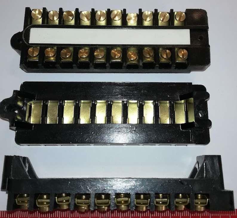 svorkovnice-105 .. 10 pin, šroubovací