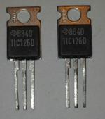 TIC126D - SILICON CONTROLLED RECTIFIERS .. balení 10ks za 100Kč