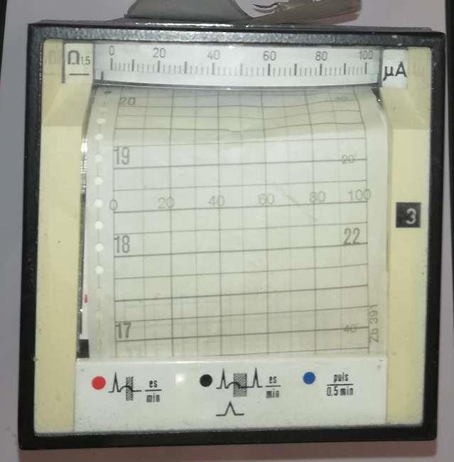 zapisovač 3 kanály, napájení 24V, starší, netestován   .. cena na dotaz / price on request