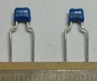 není skladem - C 2nF 50V 10% X7R RM5 -  balení 200ks za 50Kč