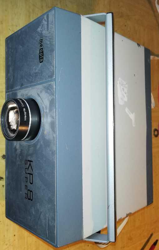 Promítačka KP8 Super Meopta, určeno na náhradní díly