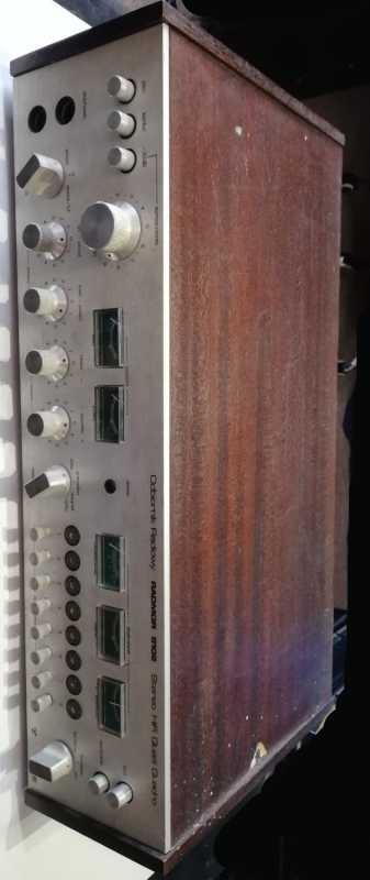 není skladem - RADMOR-5102 Stereo HiFi Quasi Quadro radio, zesilovač .. použitý / used  ..  cena na dotaz / price on request