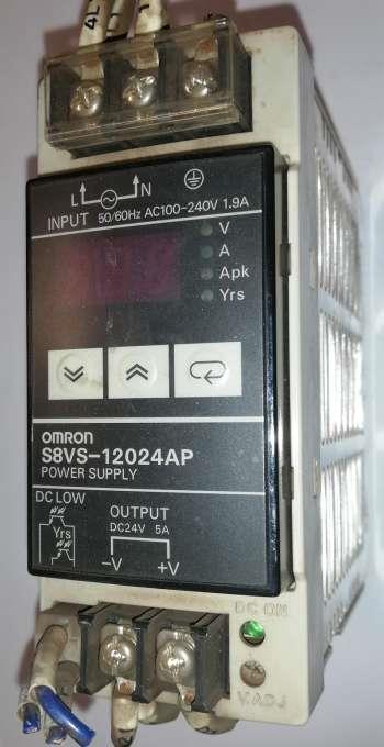 S8VS-12024AP - power supply OMRON .. použitý / used   .. cena na dotaz / price on request