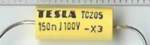 TC205 - 150n/100V     ... balení 50ks za 100Kč