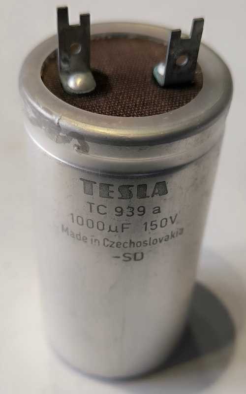 TC939a -  1000uF 150V TESLA