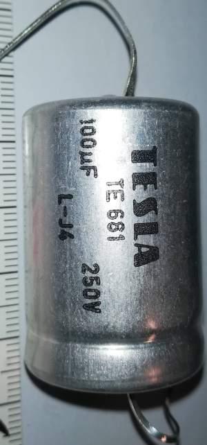 TE681 100uF 250VV TESLA