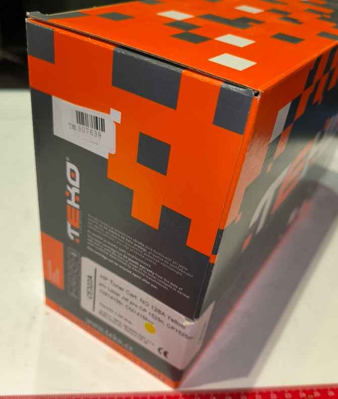 TEKO® toner Hewlett - Packard CE322A, kompatibilní, žlutá, 1 400 stran